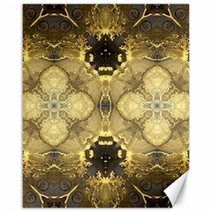 Black And Gold Canvas 16  X 20  by Dazzleway