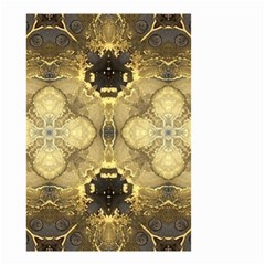 Black And Gold Small Garden Flag (two Sides) by Dazzleway