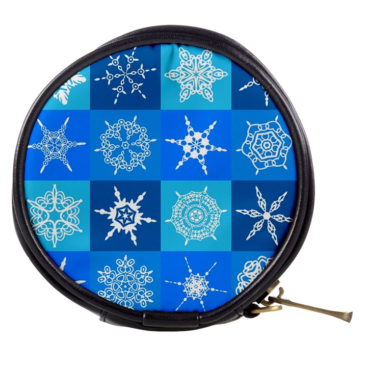 Snowflakes Mini Makeup Bag