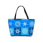 Snowflakes Classic Shoulder Handbag Front