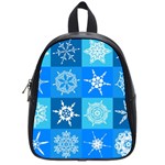 Snowflakes School Bag (Small) Front