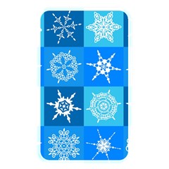 Snowflakes Memory Card Reader (rectangular) by Sobalvarro