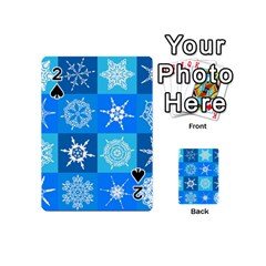 Snowflakes Playing Cards 54 Designs (mini) by Sobalvarro