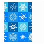 Snowflakes Small Garden Flag (Two Sides) Front