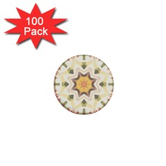 Cute kaleidoscope 1  Mini Buttons (100 pack) 