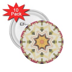 Cute kaleidoscope 2.25  Buttons (10 pack) 