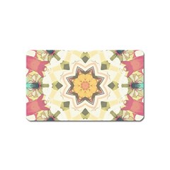 Cute Kaleidoscope Magnet (name Card) by Dazzleway