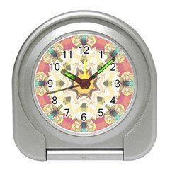 Cute Kaleidoscope Travel Alarm Clock by Dazzleway