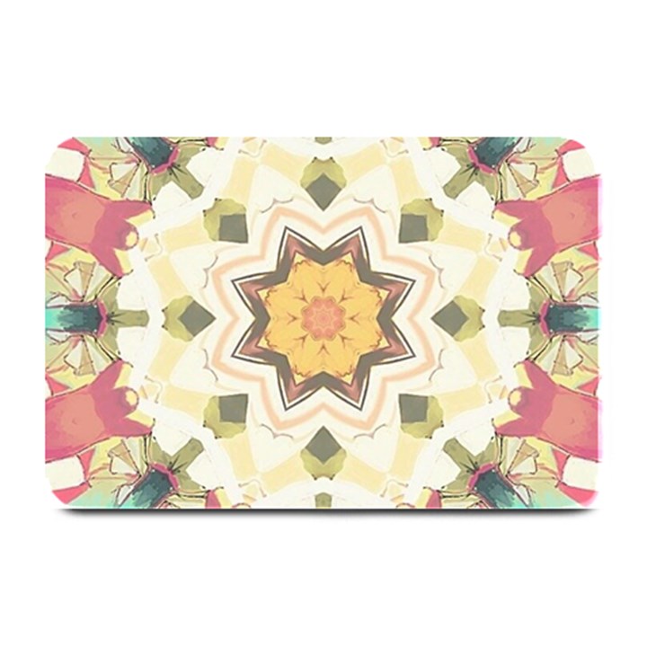 Cute kaleidoscope Plate Mats