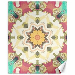 Cute kaleidoscope Canvas 11  x 14 