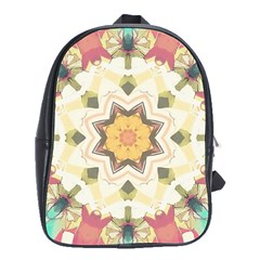 Cute Kaleidoscope School Bag (large) by Dazzleway