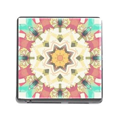 Cute Kaleidoscope Memory Card Reader (square 5 Slot) by Dazzleway