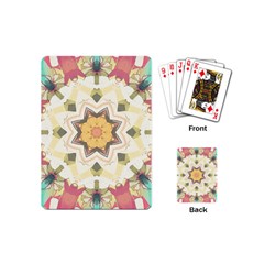 Cute Kaleidoscope Playing Cards Single Design (mini) by Dazzleway