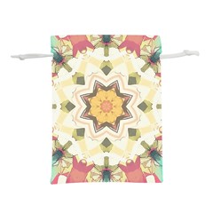 Cute Kaleidoscope Lightweight Drawstring Pouch (l) by Dazzleway