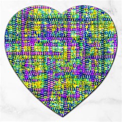 Mosaic Tapestry Jigsaw Puzzle (heart) by essentialimage