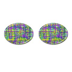 Mosaic Tapestry Cufflinks (oval) by essentialimage