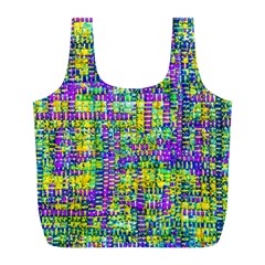 Mosaic Tapestry Full Print Recycle Bag (l) by essentialimage