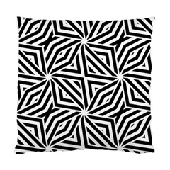 Black And White Abstract Lines, Geometric Pattern Standard Cushion Case (two Sides) by Casemiro