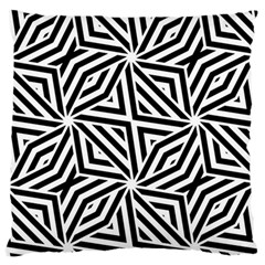 Black And White Abstract Lines, Geometric Pattern Standard Flano Cushion Case (two Sides) by Casemiro