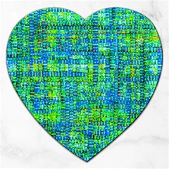 Mosaic Tapestry Jigsaw Puzzle (heart) by essentialimage