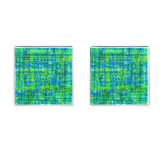 Mosaic Tapestry Cufflinks (square) by essentialimage