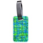 Mosaic Tapestry Luggage Tag (two sides) Front