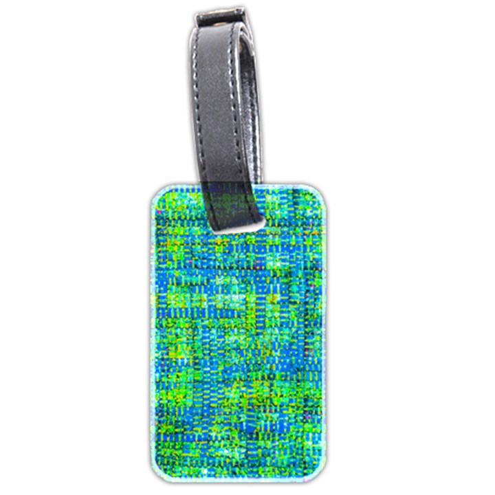 Mosaic Tapestry Luggage Tag (two sides)