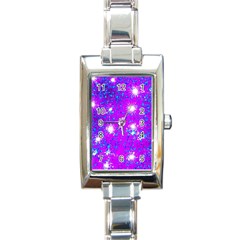 Privet Hedge With Starlight Rectangle Italian Charm Watch by essentialimage