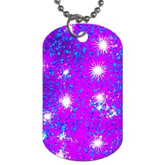 Privet Hedge With Starlight Dog Tag (two Sides) by essentialimage