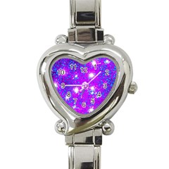 Privet Hedge With Starlight Heart Italian Charm Watch by essentialimage