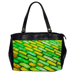 Diagonal Street Cobbles Oversize Office Handbag by essentialimage