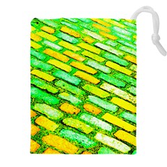 Diagonal Street Cobbles Drawstring Pouch (5xl) by essentialimage