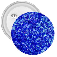 Blue Sequin Dreams 3  Buttons by essentialimage