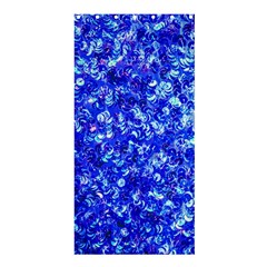 Blue Sequin Dreams Shower Curtain 36  X 72  (stall)  by essentialimage