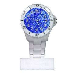 Blue Sequin Dreams Plastic Nurses Watch by essentialimage