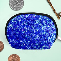 Blue Sequin Dreams Accessory Pouch (medium) by essentialimage