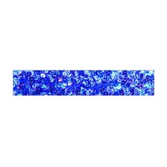 Blue Sequin Dreams Flano Scarf (mini) by essentialimage