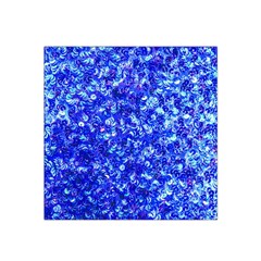 Blue Sequin Dreams Satin Bandana Scarf by essentialimage