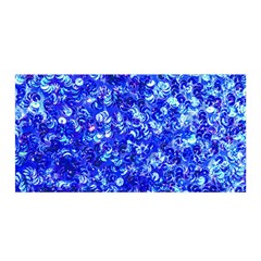 Blue Sequin Dreams Satin Wrap by essentialimage