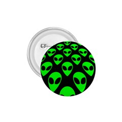 We Are Watching You! Aliens Pattern, Ufo, Faces 1 75  Buttons by Casemiro