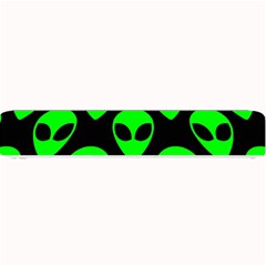 We Are Watching You! Aliens Pattern, Ufo, Faces Small Bar Mats by Casemiro