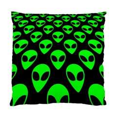 We Are Watching You! Aliens Pattern, Ufo, Faces Standard Cushion Case (two Sides)