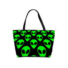 We Are Watching You! Aliens Pattern, Ufo, Faces Classic Shoulder Handbag by Casemiro