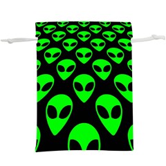 We Are Watching You! Aliens Pattern, Ufo, Faces  Lightweight Drawstring Pouch (xl) by Casemiro