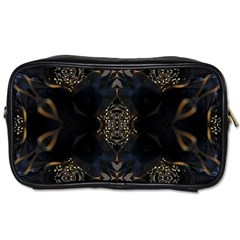 Blue and gold Toiletries Bag (One Side)