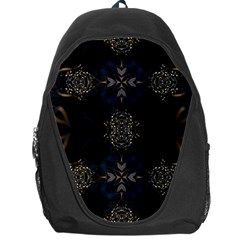 Blue and gold Backpack Bag