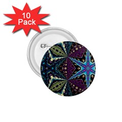 Ornate Star 1 75  Buttons (10 Pack) by Dazzleway