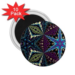 Ornate Star 2 25  Magnets (10 Pack)  by Dazzleway