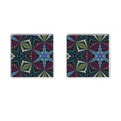 Ornate Star Cufflinks (square) by Dazzleway