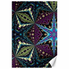 Ornate Star Canvas 12  X 18  by Dazzleway